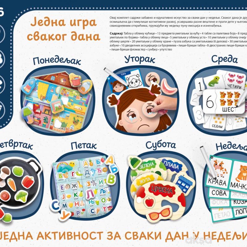 Montesori set SR Jedna igra svakog dana Lisciani 
