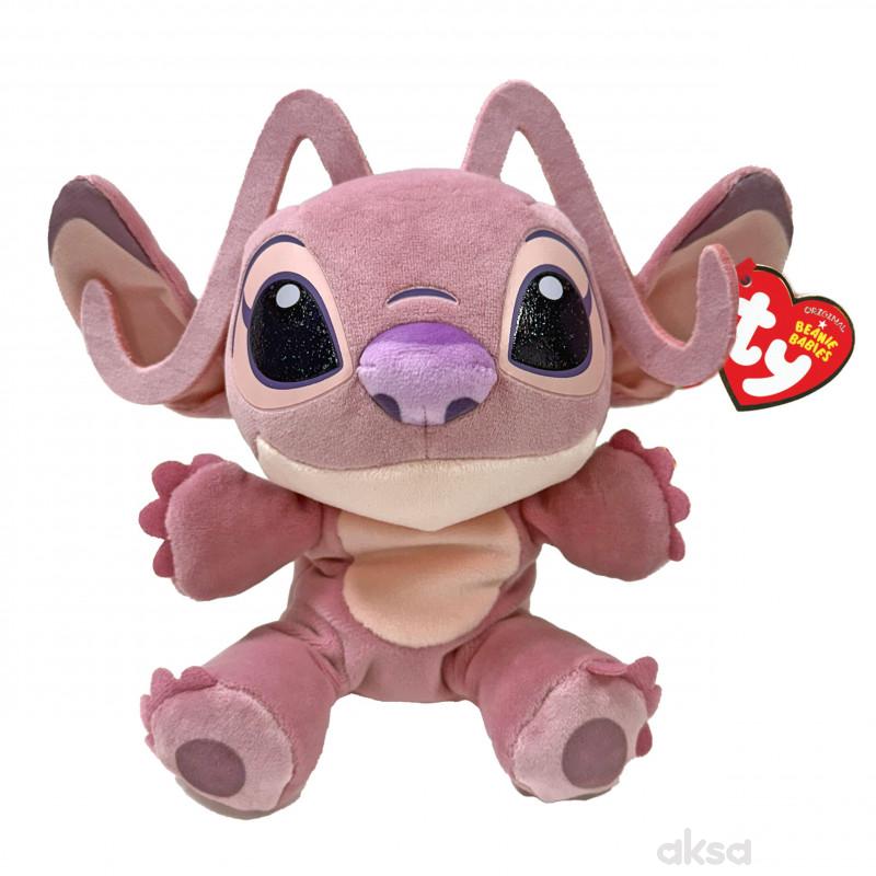 TY plišana igračka Lilo & Stitch Angel, 15 cm 