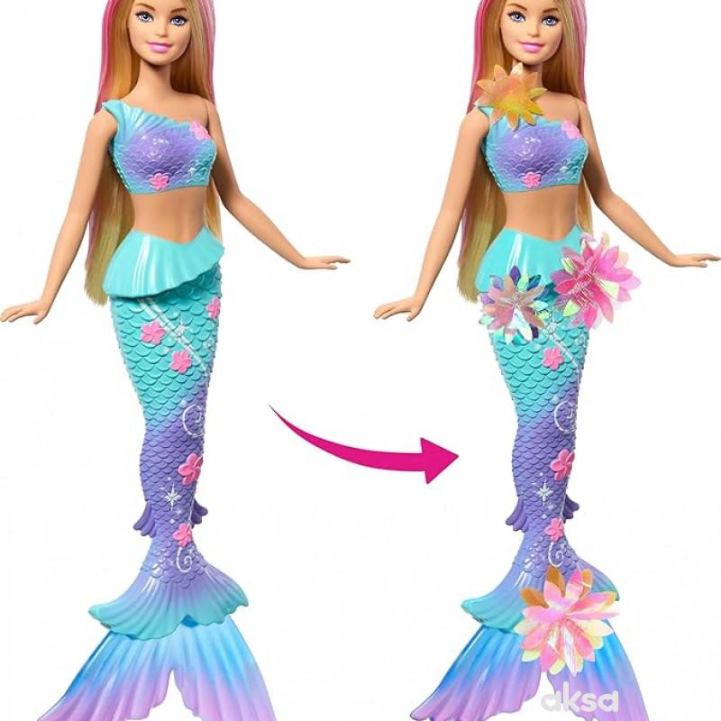 Barbie magična cvetna sirena - plavuša 