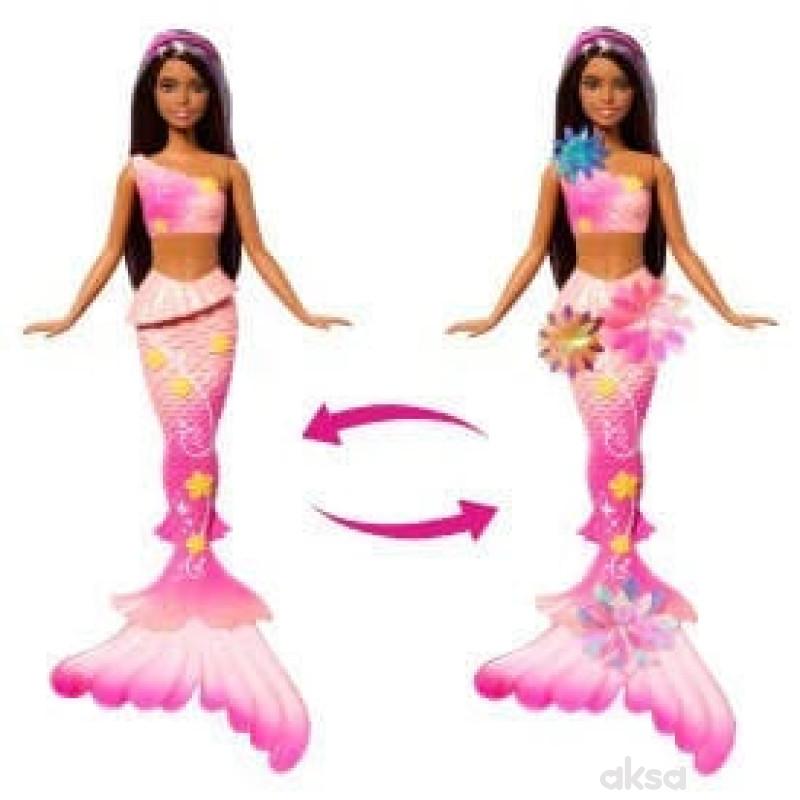 Barbie magična cvetna sirena - brineta 
