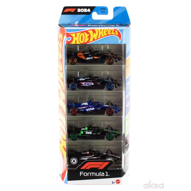 Hot wheels formula 1  - 5 autića sort 