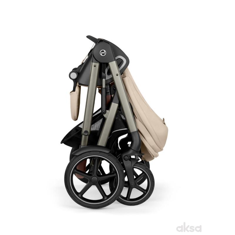 Cybex kolica Talos S Lux, Almond Beige (taupe ram) 