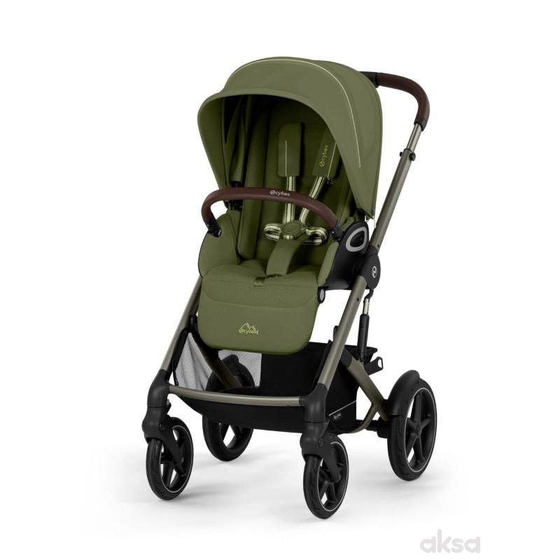 Cybex kolica Talos S Lux, Moss Green (taupe ram) 