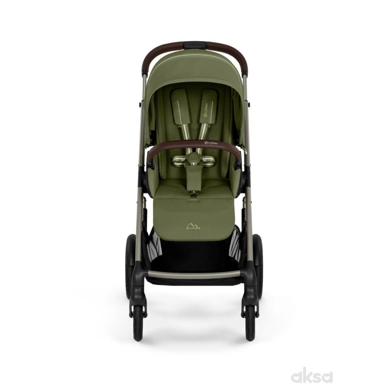 Cybex kolica Talos S Lux, Moss Green (taupe ram) 