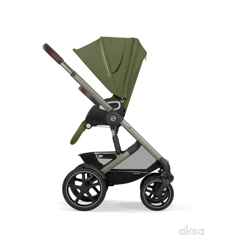 Cybex kolica Talos S Lux, Moss Green (taupe ram) 