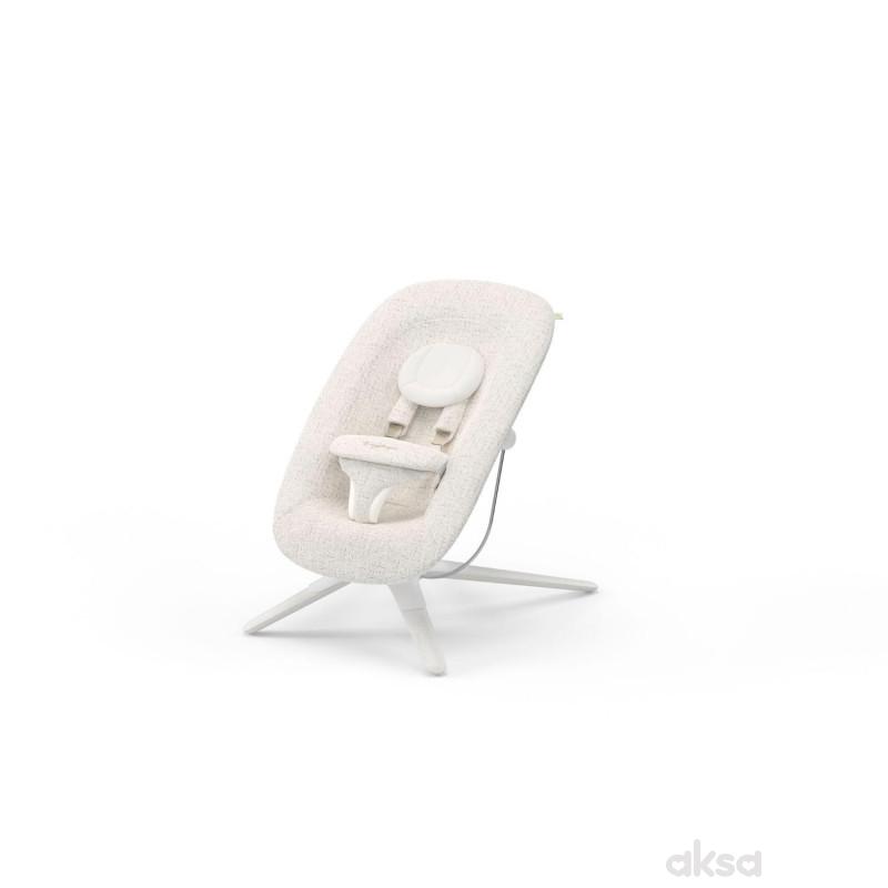 Cybex Lemo Platinum ležaljka bouncer White Wood 