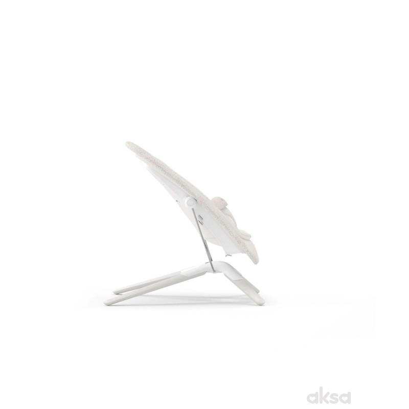 Cybex Lemo Platinum ležaljka bouncer White Wood 