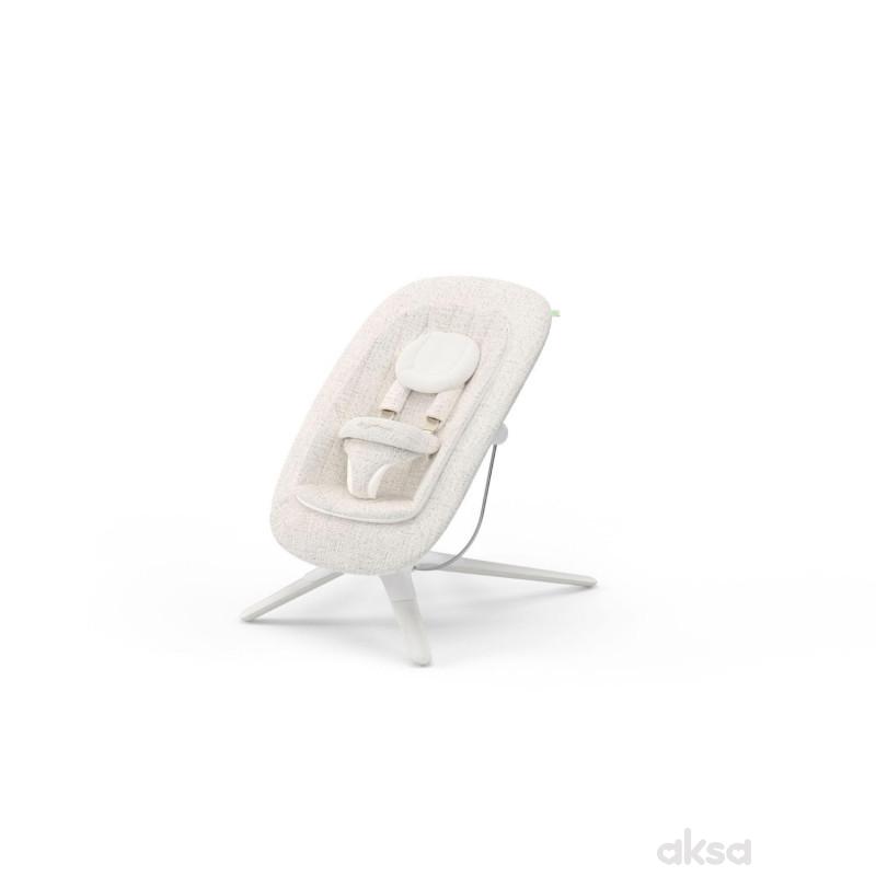 Cybex Lemo Platinum ležaljka bouncer White Wood 