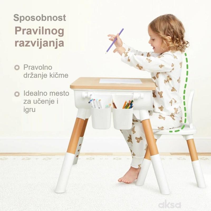 BBO set sto i stolica natur