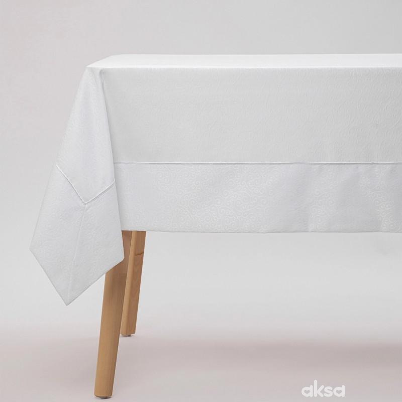 Stefan stolnjak Harmony beli, 140x220