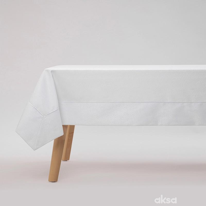 Stefan stolnjak Harmony beli, 140x250