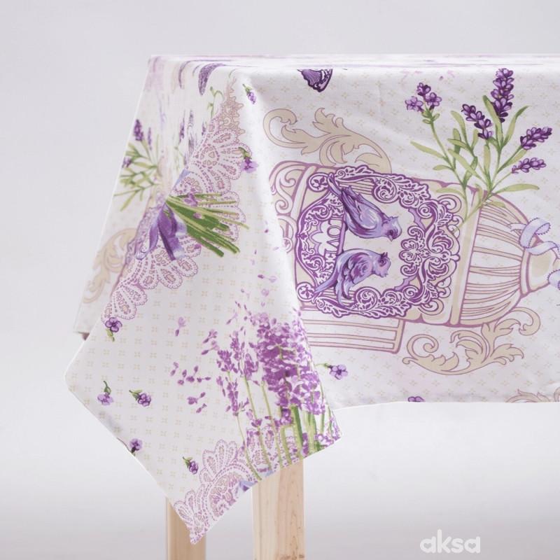 Stefan stolnjak lavanda, 140x180