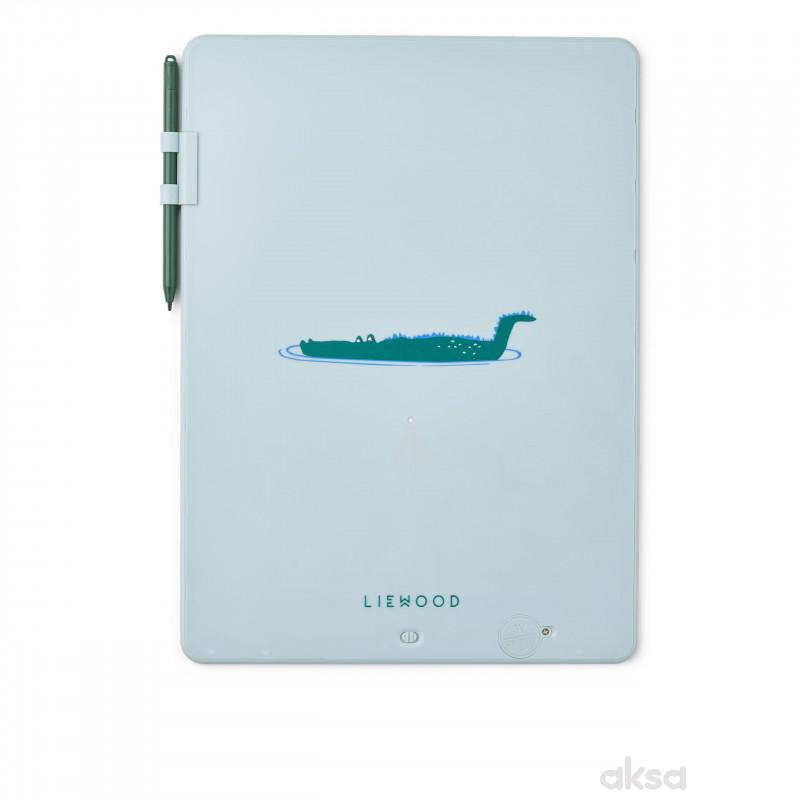 Liewood tablet za crtanje Zora,Croco/Dove blue 