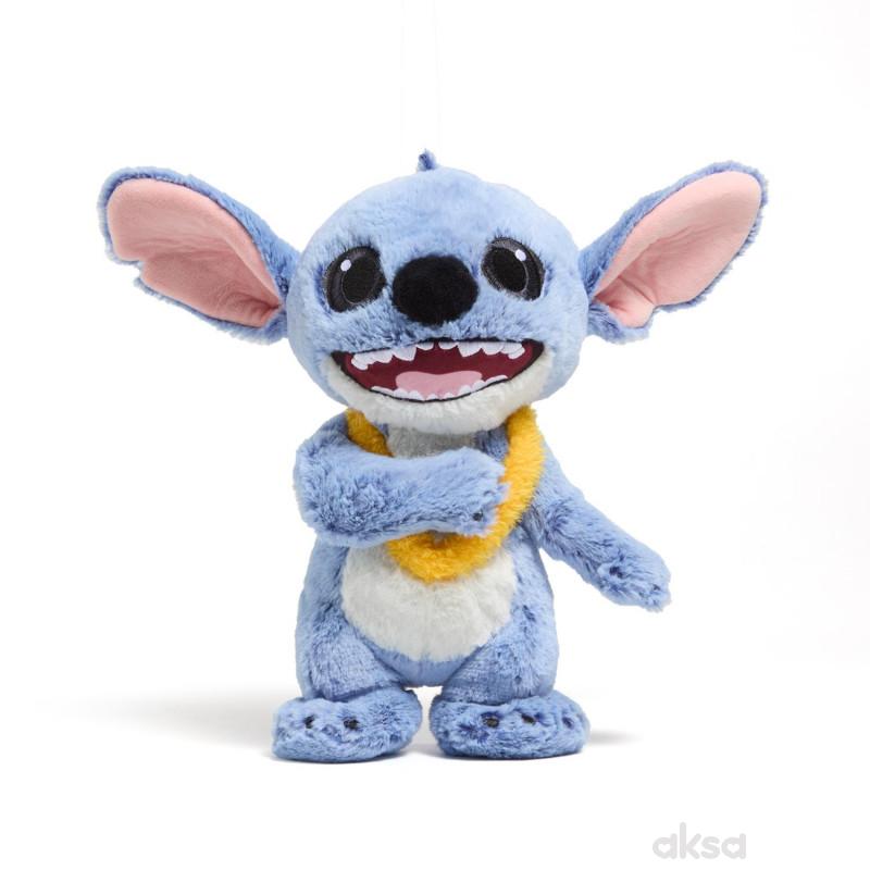 Disney pliš stitch sa ogrlicom 25 cm 