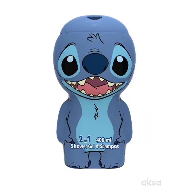 Stitch 2u1 sampon gel za tusiranje 2d 400ml 
