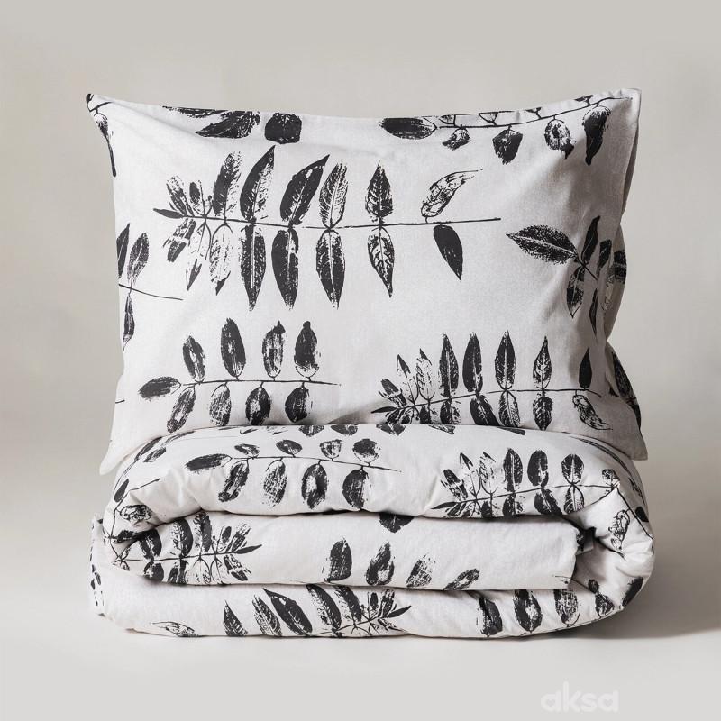 Stefan posteljina crna liska 3/1, 140x200cm 