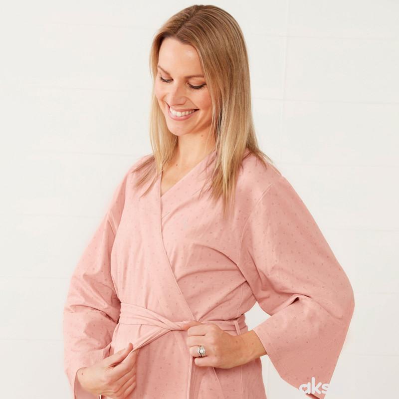 Ergo-pouch ogrtač za mame, roze 