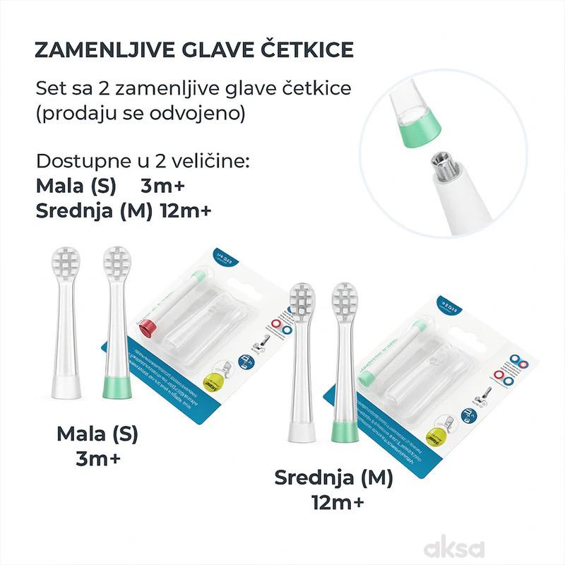 Nuvita električna četkica za zube za bebe i decu 