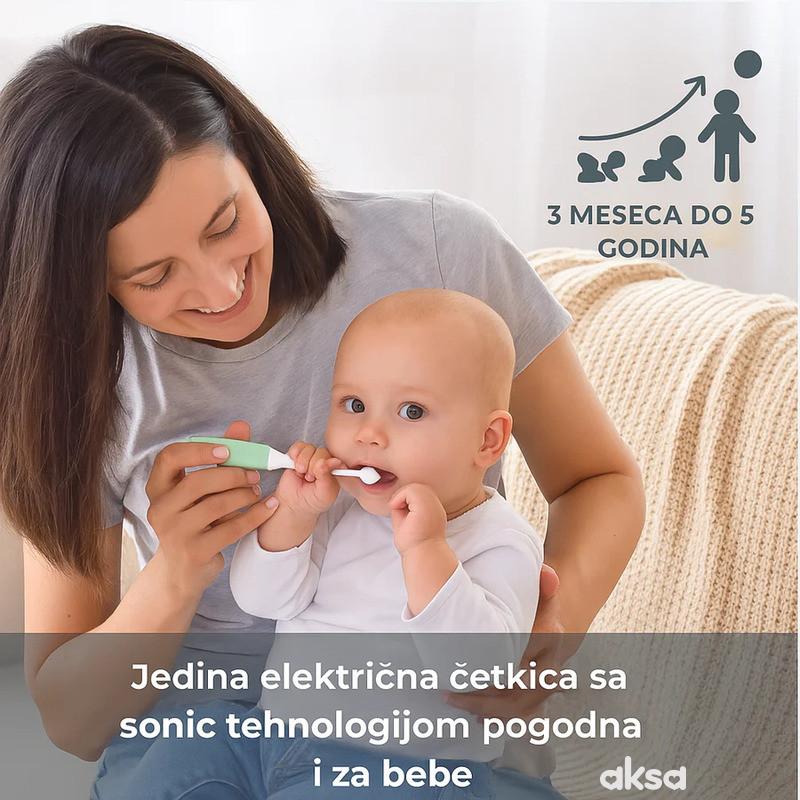 Nuvita električna četkica za zube za bebe i decu 