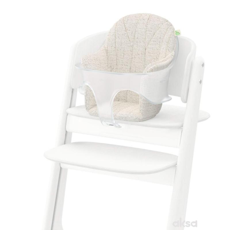 Cybex Lemo Platinum Baby Cushion Cream White 