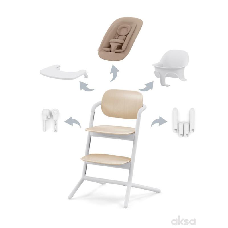 Cybex hranilica Lemo 4u1, Sand White 