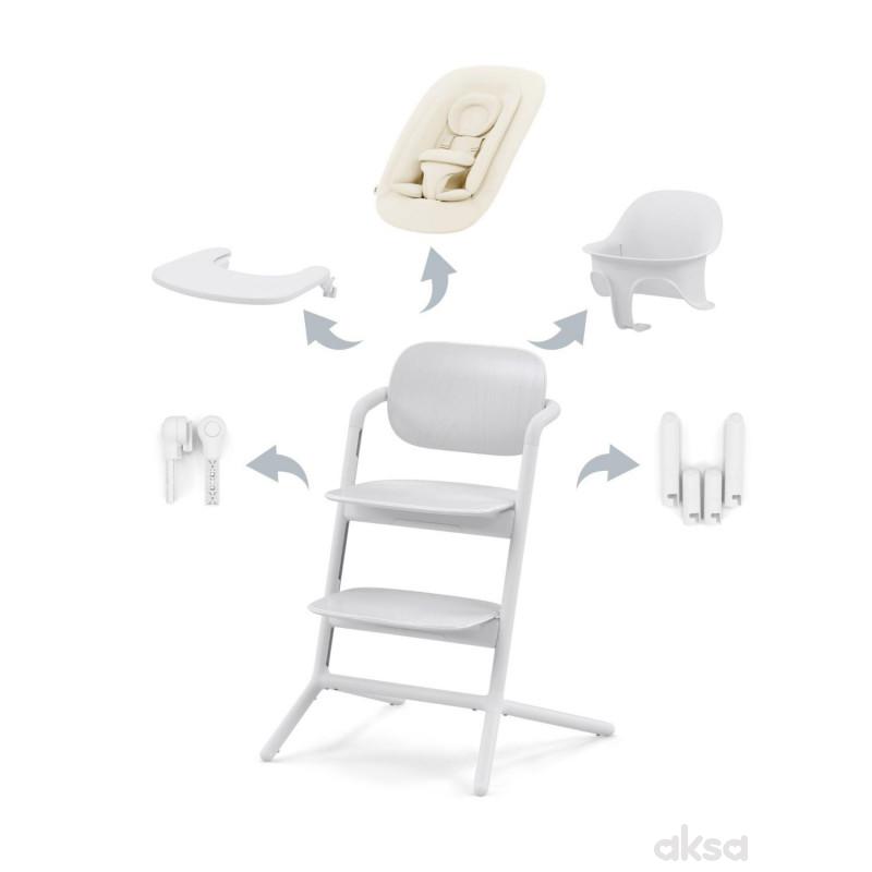 Cybex hranilica Lemo 4u1, All White 