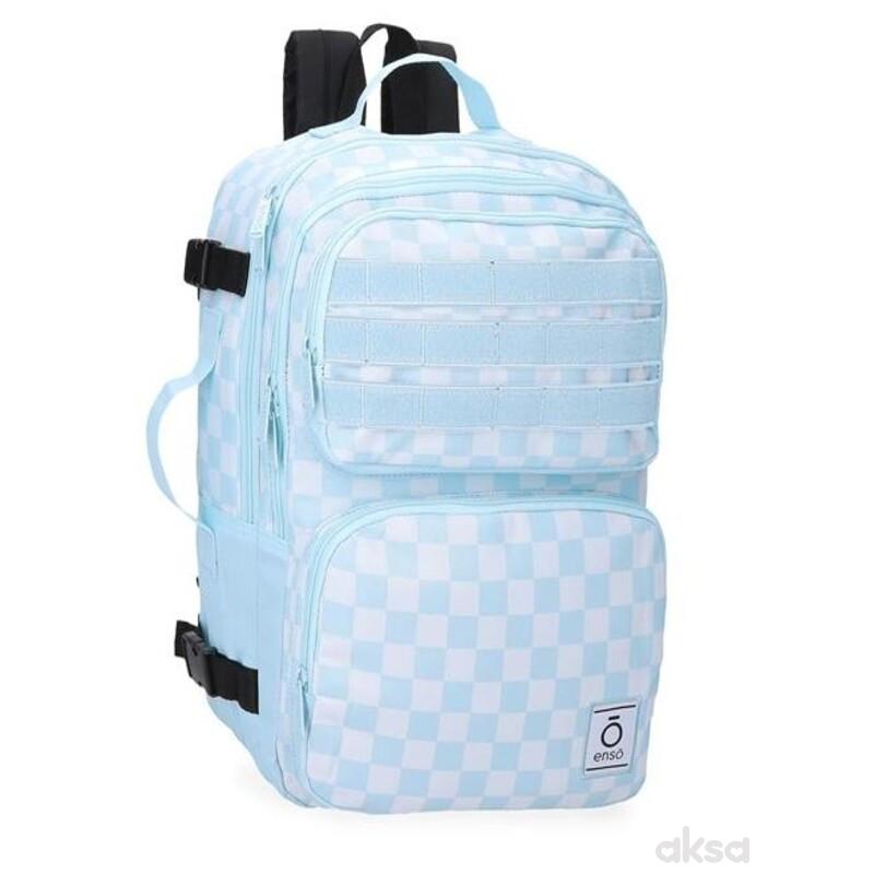 Enso putni ranac 40cm kvadratići 