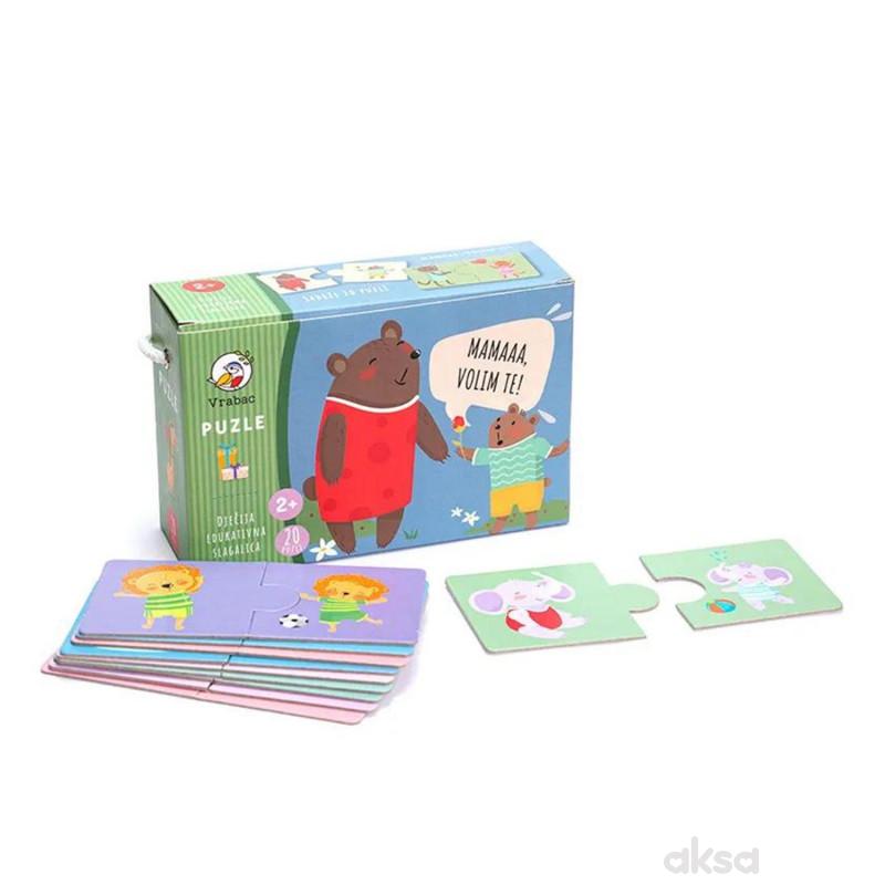 Toddler puzzle rod i deca 