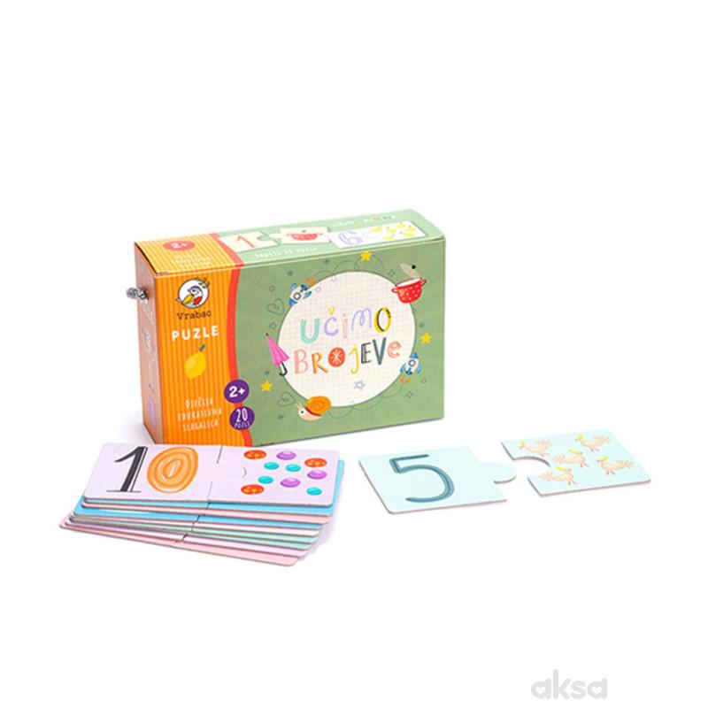 Toddler puzzle učimo brojeve 