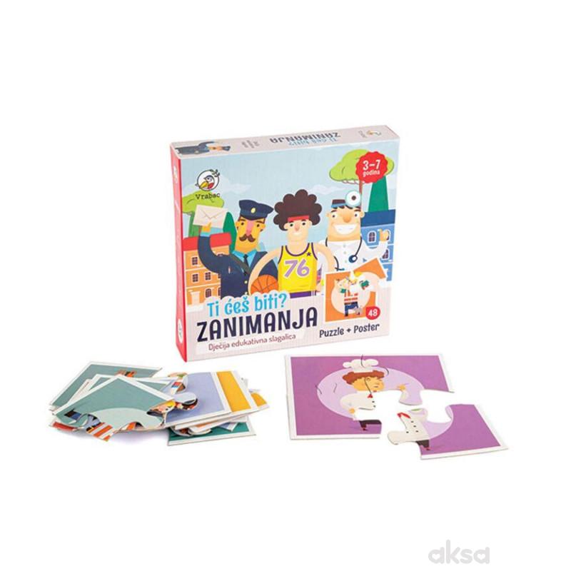 Astra puzzle ti ćeš biti zanimanja 