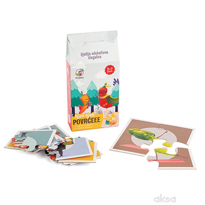 Sombra puzzle njam njam povrće 