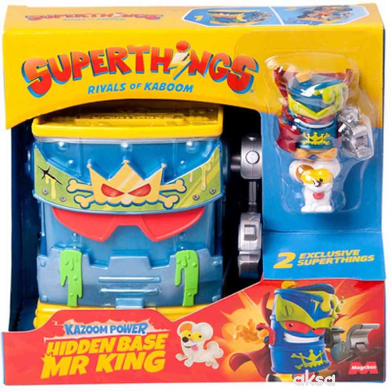 Supetthings S - Playset 1x12 Hidden Base-Mr King 