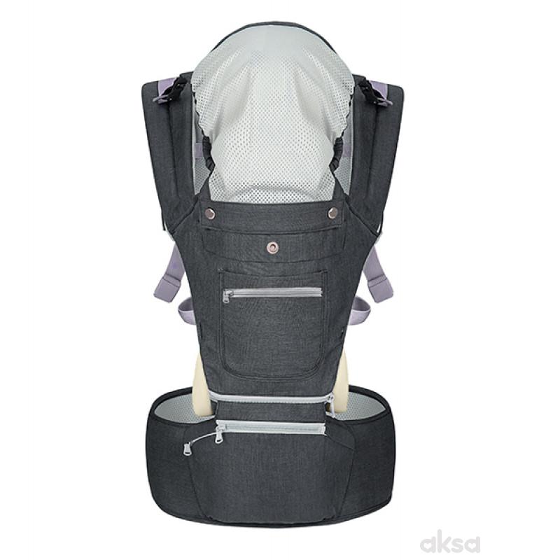 BBO Kengur nosiljka 8u1 Hugbug, Dark Grey 