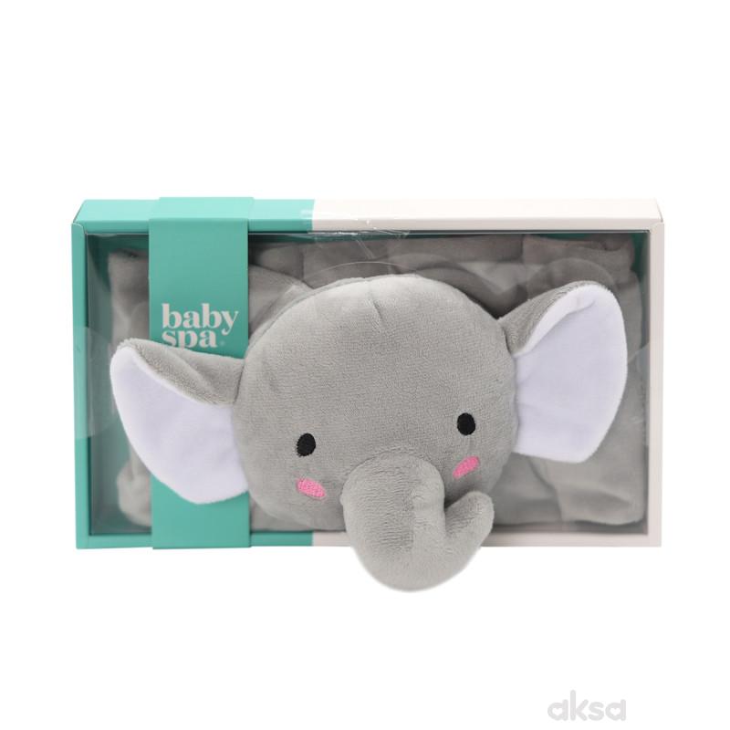 Baby Spa termofor pojas sa perlama od gline,slonić 