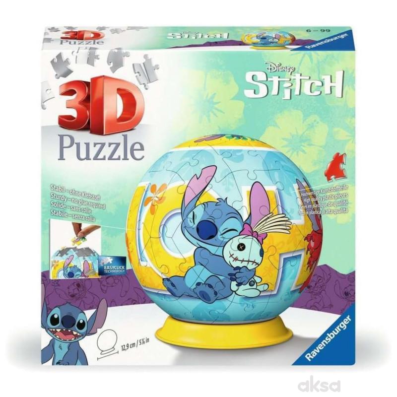 Ravensburger 3D puzzle (slagalice) -  Stitch 3D 