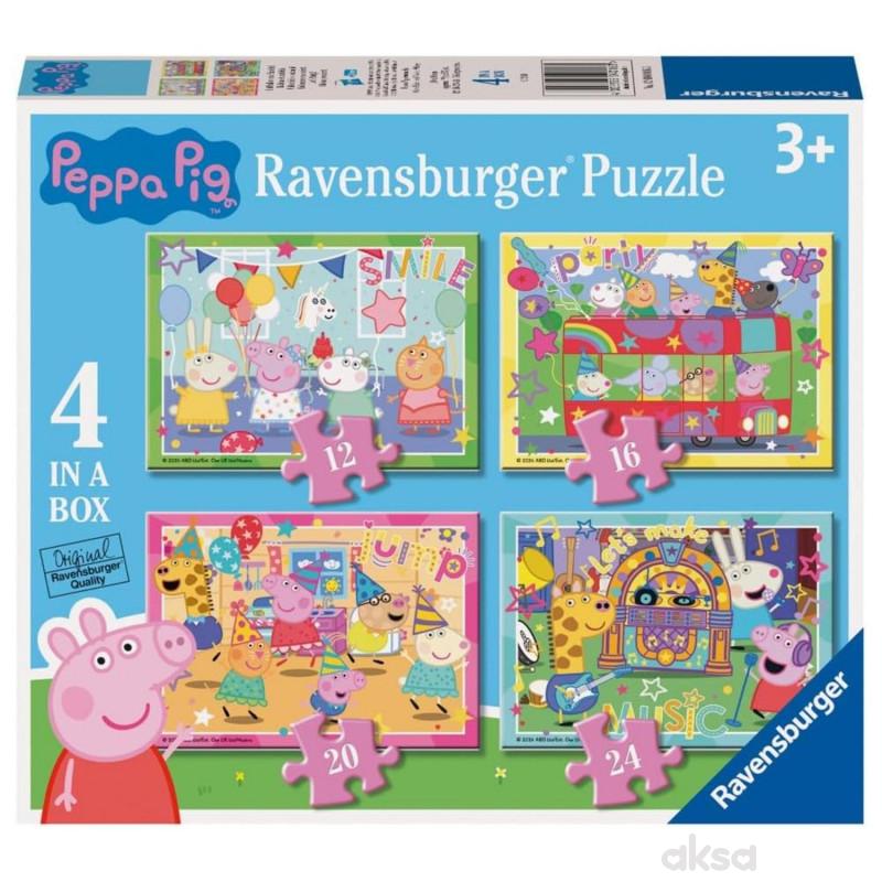 Ravensburger puzzle (slagalice) - Pepa Prase 