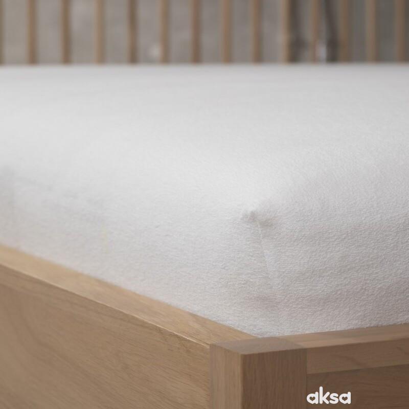 Stefan čaršav sa lastišem frotir beli, 60x120 