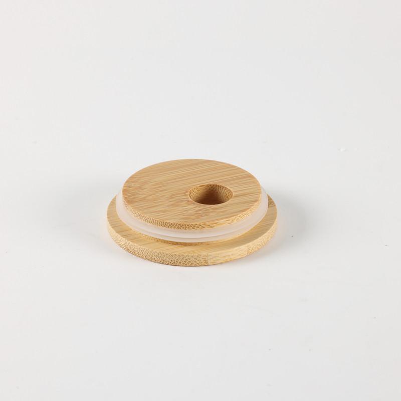 Be Cute Staklena čaša sa slamčicom, roze srca 