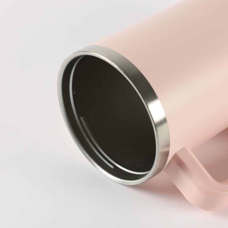 Be Cute termos sa slamčicom roze 1,2l 