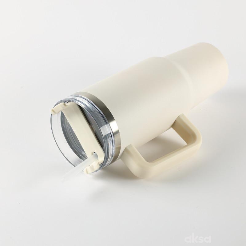 Be Cute termos sa slamčicom bež 1,2l 