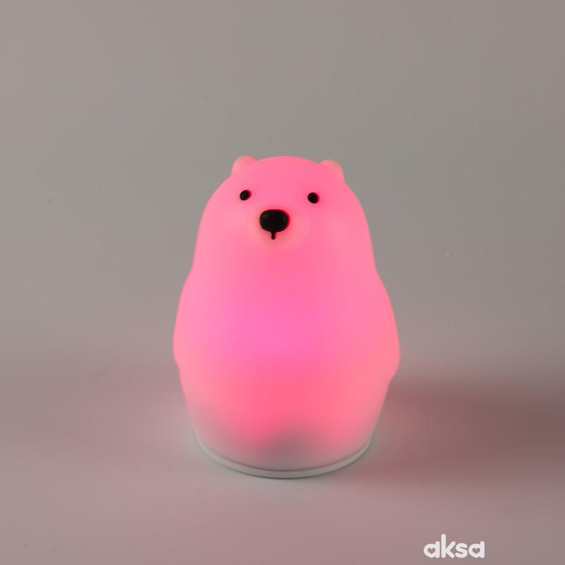 Cute&Cool HOME silikonska lampa, medvedić 