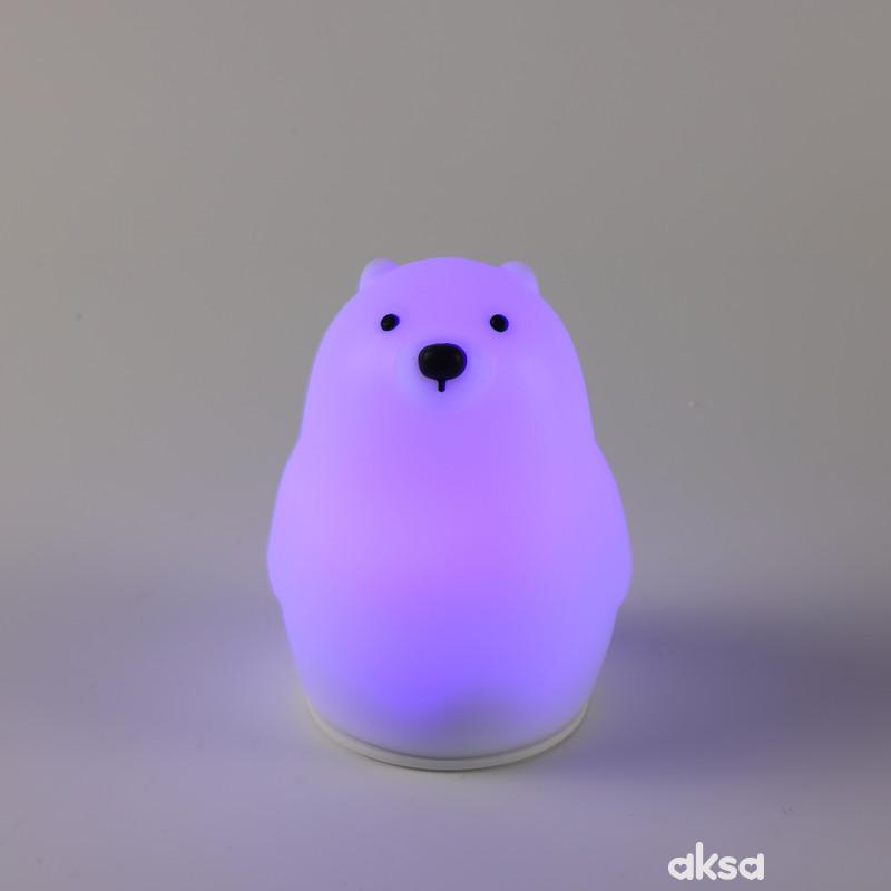 Cute&Cool HOME silikonska lampa, medvedić 