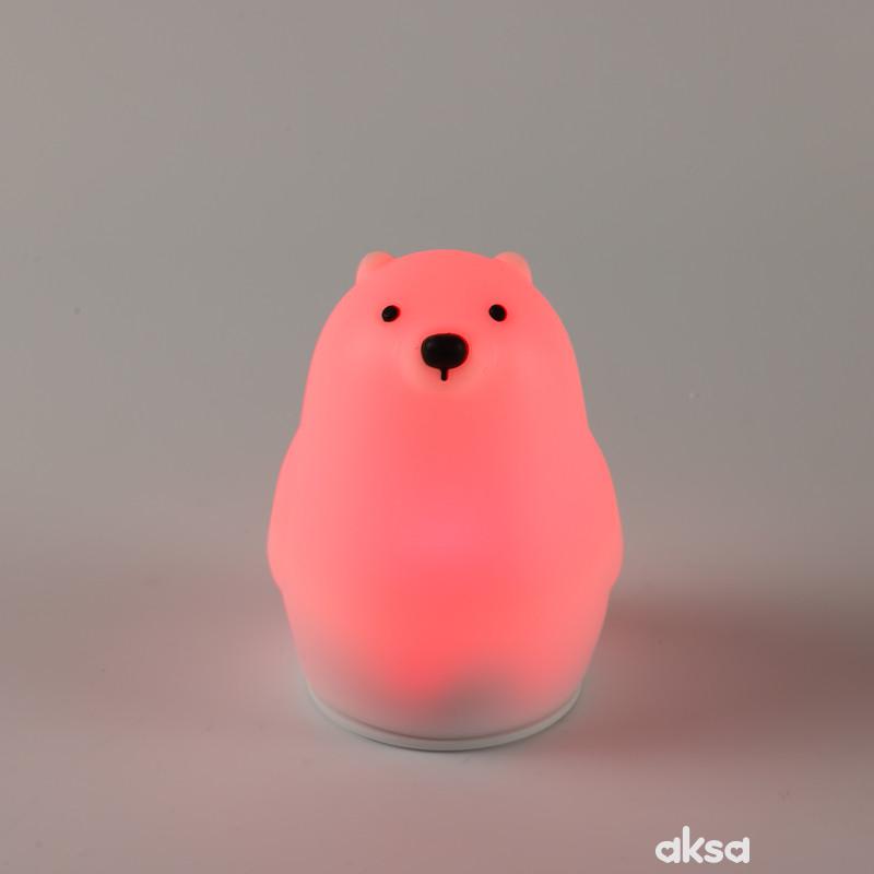 Cute&Cool HOME silikonska lampa, medvedić 
