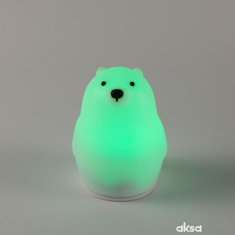 Cute&Cool HOME silikonska lampa, medvedić 