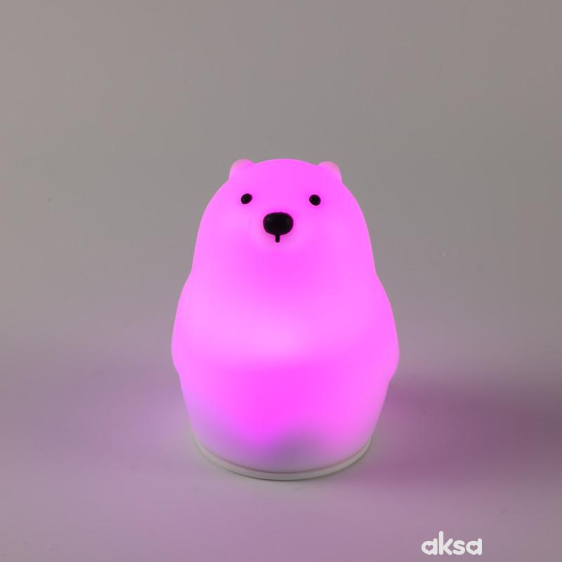 Cute&Cool HOME silikonska lampa, medvedić 