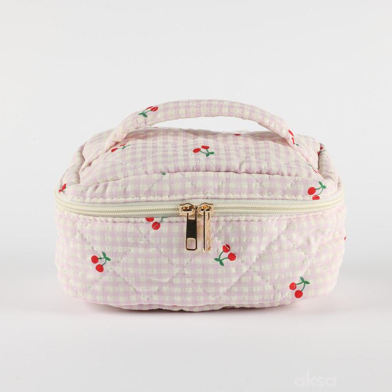 Be Cute neseser trešnjica, rozi 20x13x11cm 