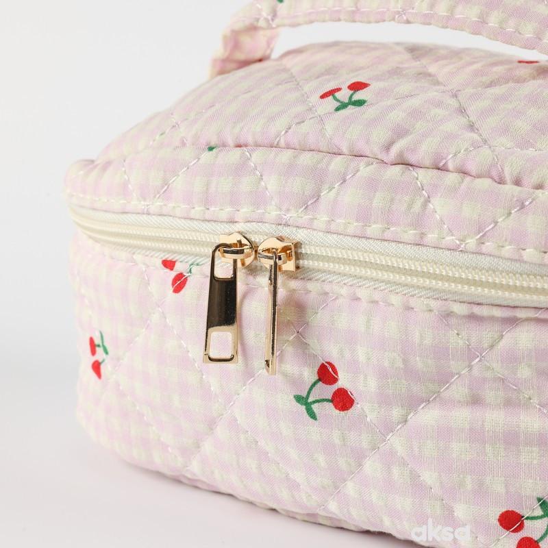 Be Cute neseser trešnjica, rozi 20x13x11cm 