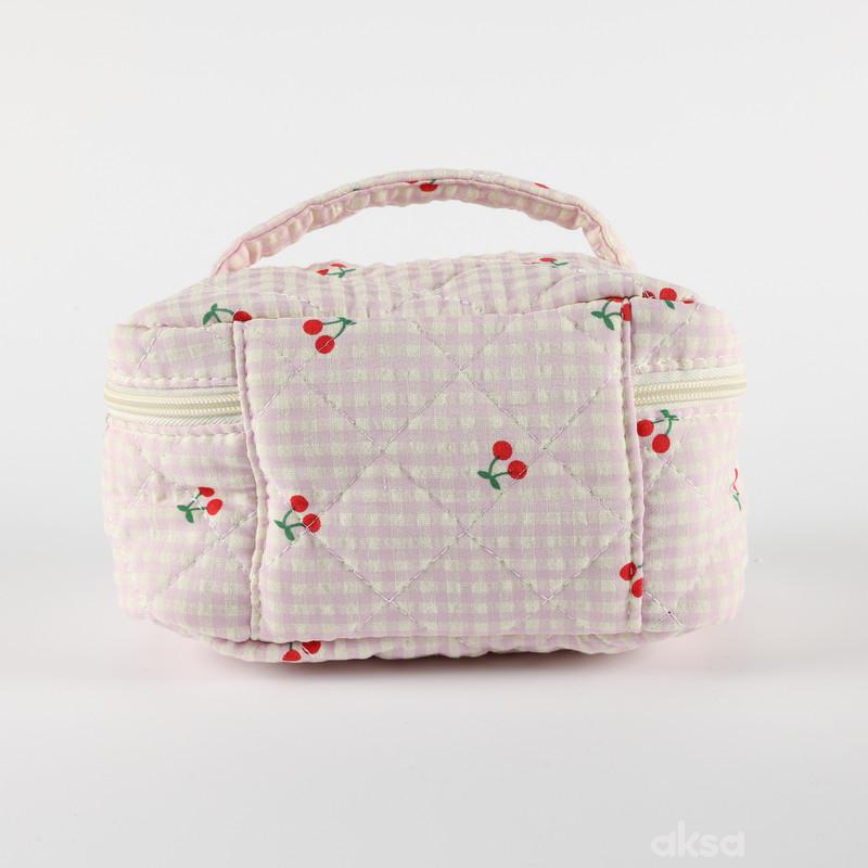 Be Cute neseser trešnjica, rozi 20x13x11cm 