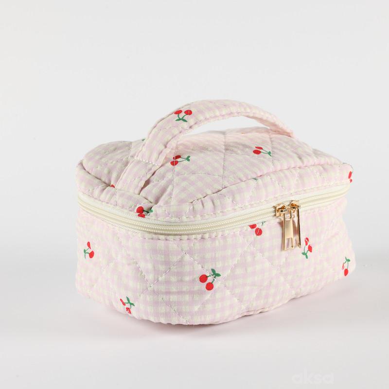 Be Cute neseser trešnjica, rozi 20x13x11cm 