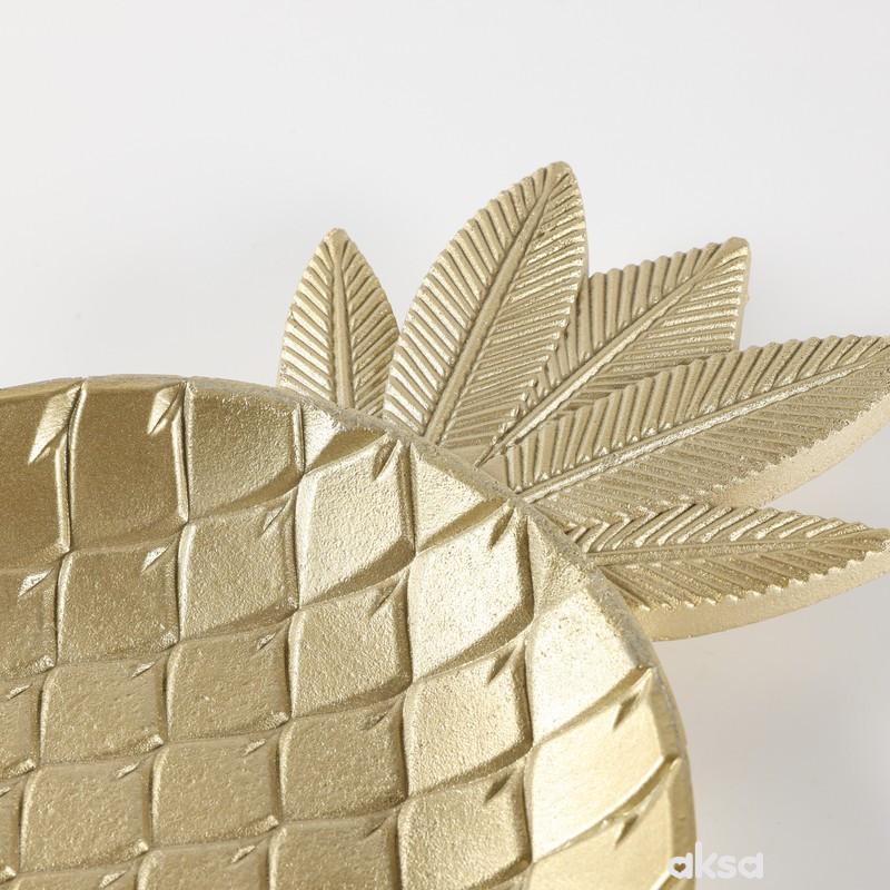 Cute&Cool HOME dekorativni tanjir, ananas 35x21cm 